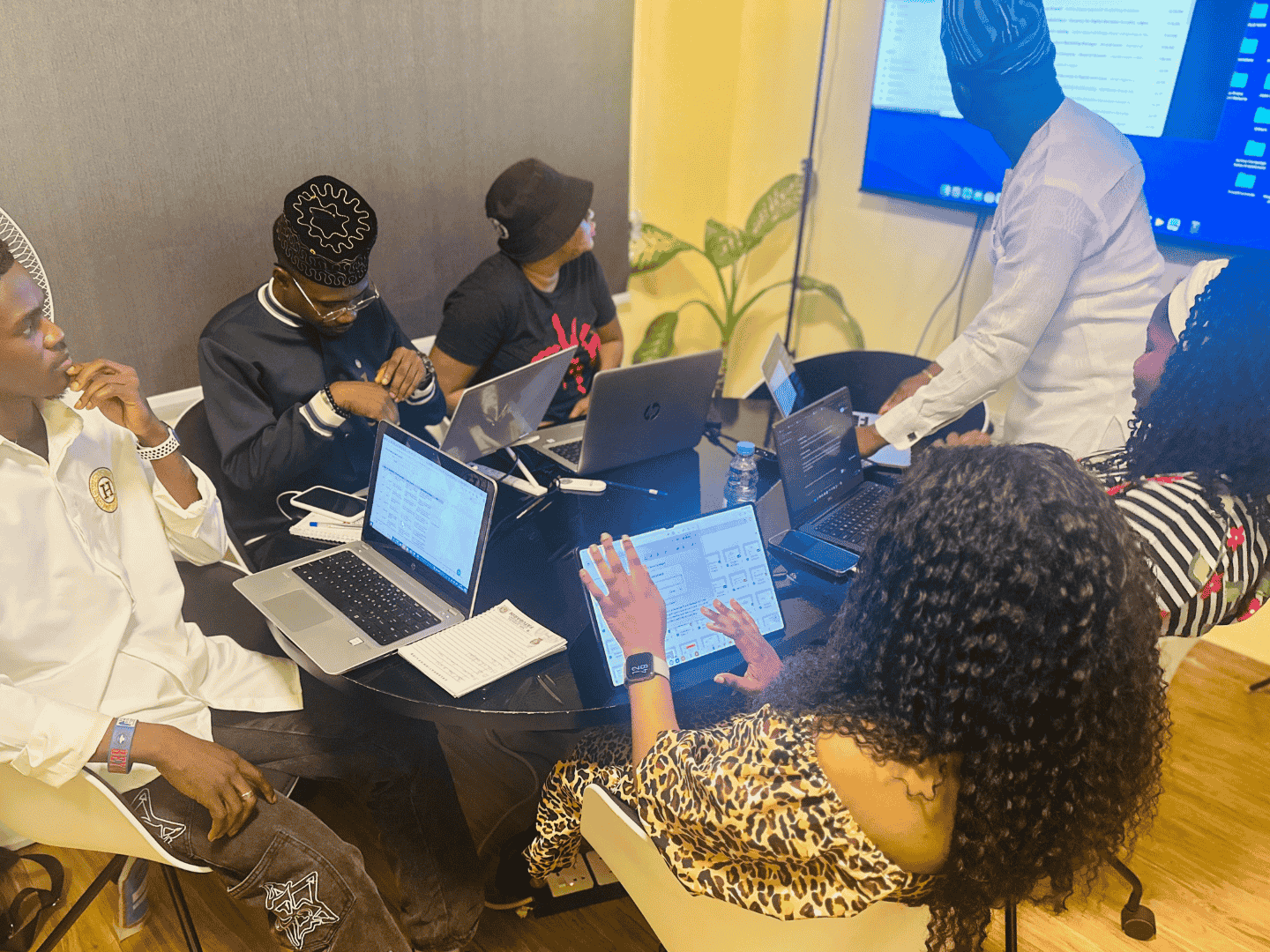 Prime Interact team working together